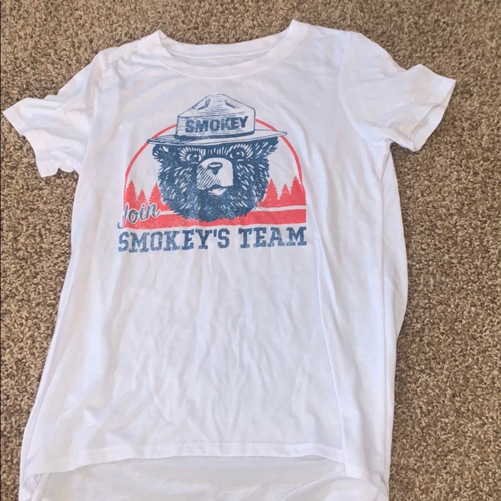 smokey the bear shirt